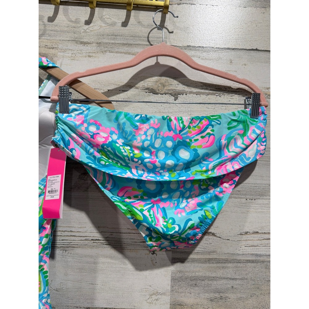 Lilly Pulitzer Tankini Swim Women 8 Top / 10 Bottoms Floral Tropical Resort NWT - Picture 8 of 11